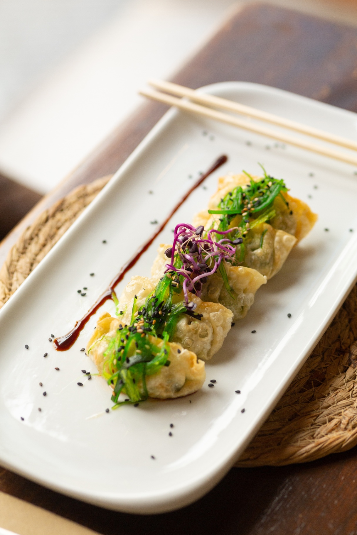 Signature dumplings at Temblor Moraira